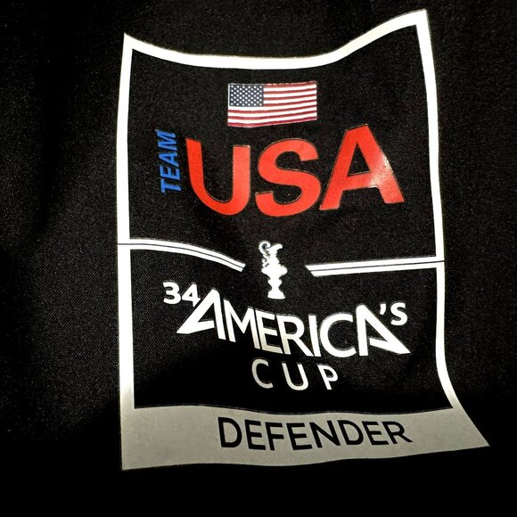 Oracle Womens Puma Americas Cup Team USA Defender Zip Windbreaker Jacket Sz S - Picture 5 of 9
